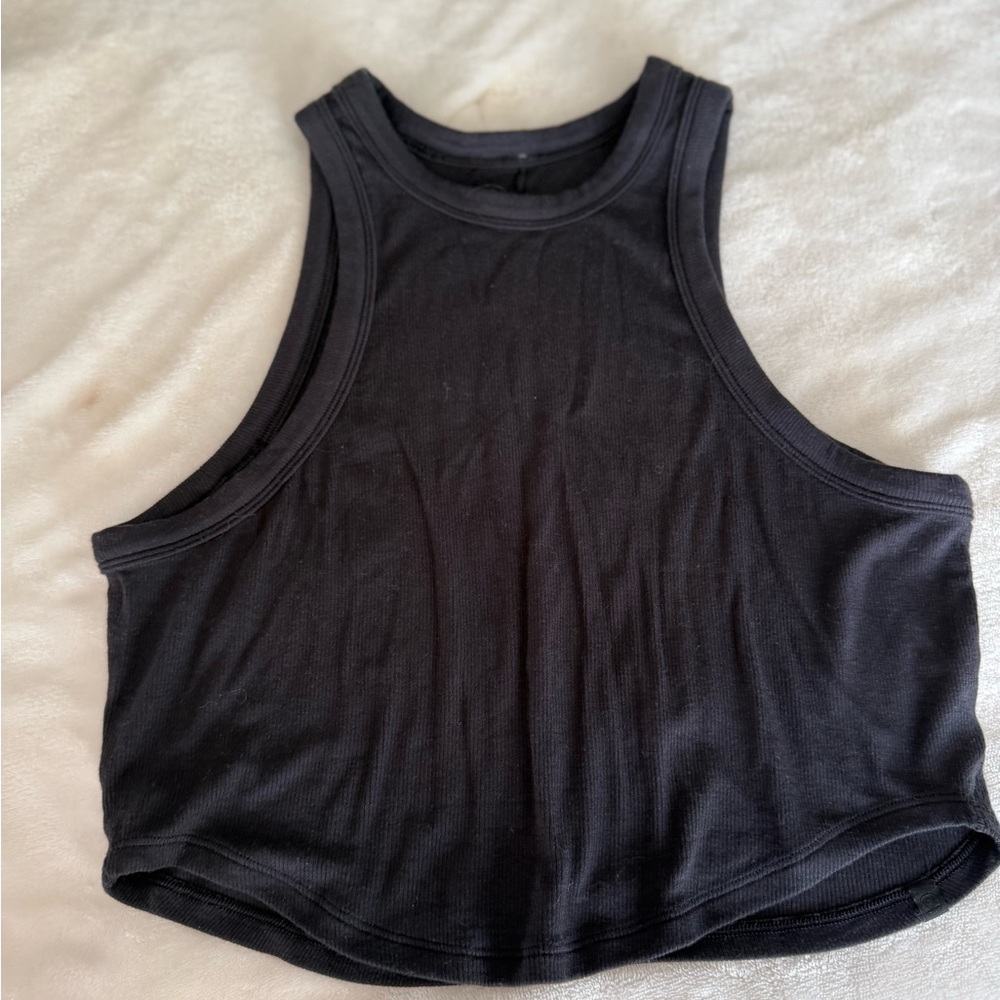 lululemon athletica Black Tank Top